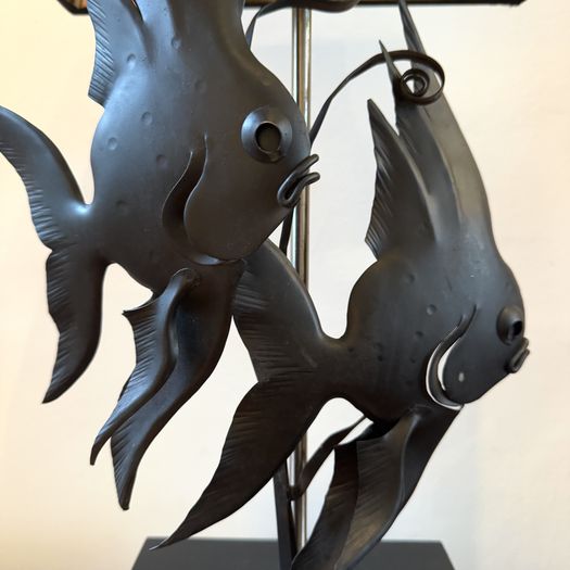 Black Fish Lamp