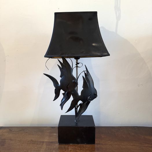 Black Fish Lamp