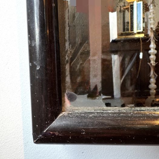 Ebonised Skinny Mirror