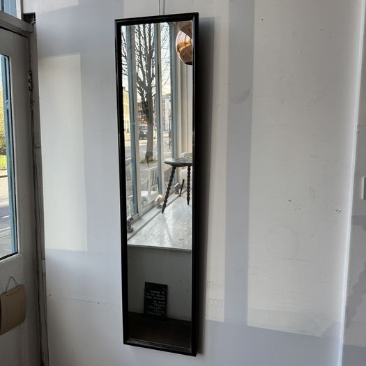 Ebonised Skinny Mirror