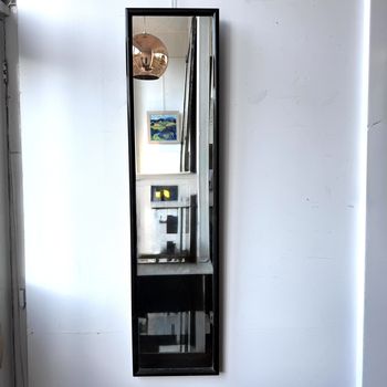 Ebonised Skinny Mirror
