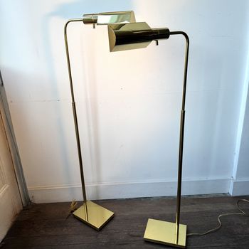 Telescopic Brass Floor Lamps