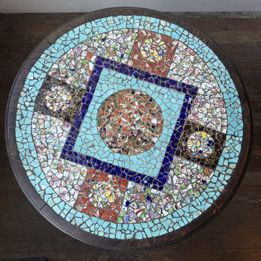 Mosaic Bobbin Table