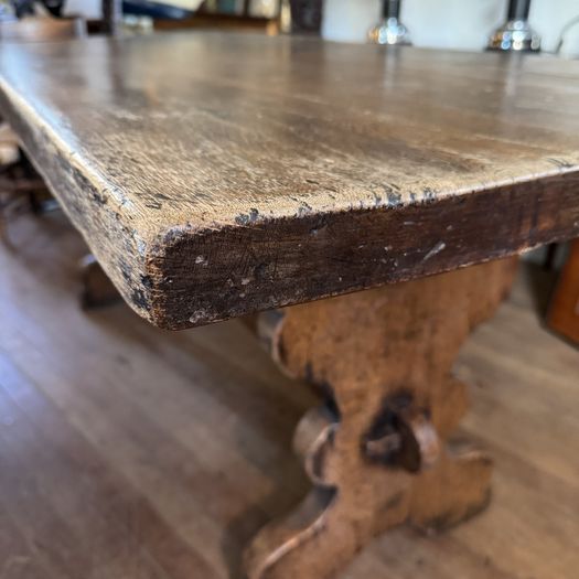 Oak Trestle  Table