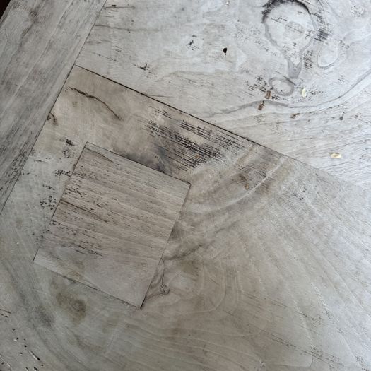 19th Century Catalan Bleached Walnut Table