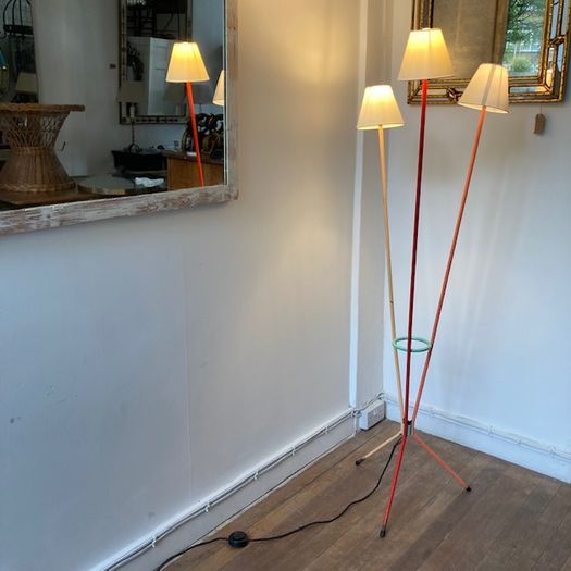 1950s Colourful Floor Lamp
