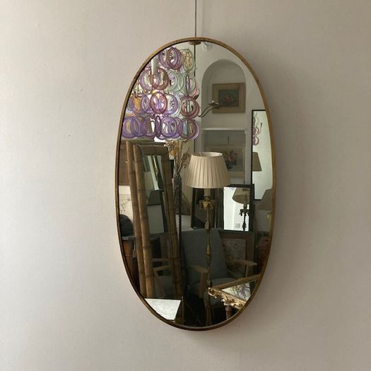 Italian Oval Mirror