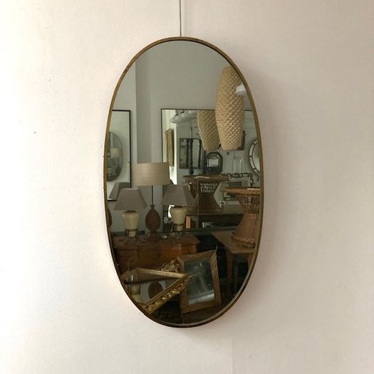 Italian Oval Mirror