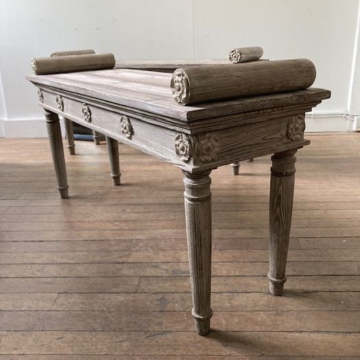 Pair of Hall Benches