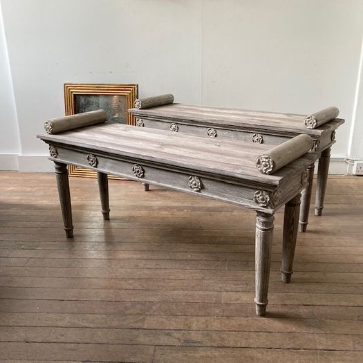 Pair of Hall Benches