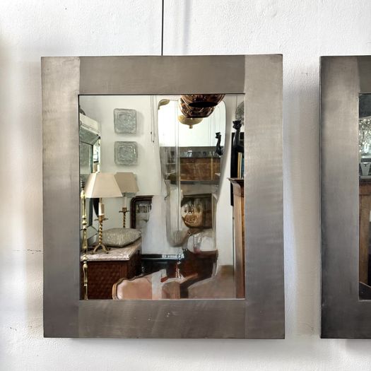 Italian Metal Framed Mirrors