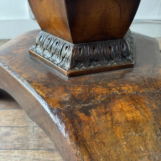 19th Century French Walnut Centre Table
