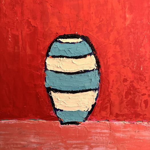 Blue and White Pot