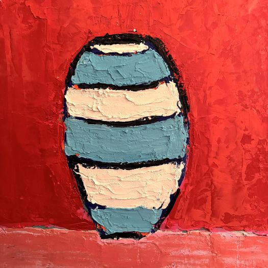 Blue and White Pot