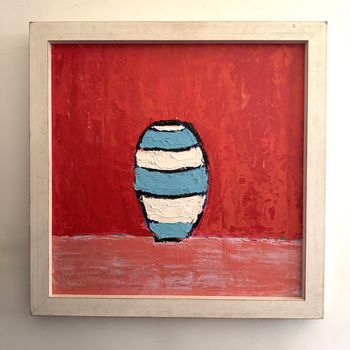 Blue and White Pot