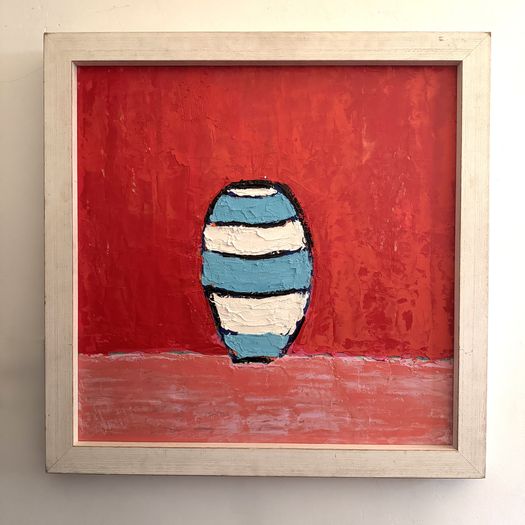 Blue and White Pot