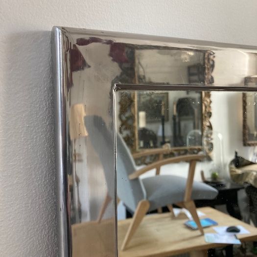 Large Chrome Mirror
