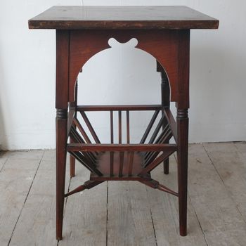 Liberty's style C19th lamp table