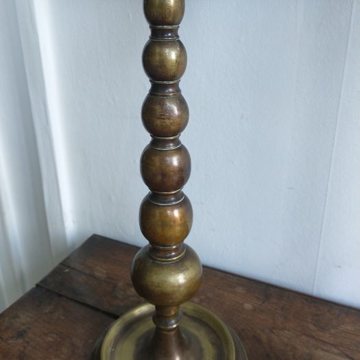 Old bronze candle sticks