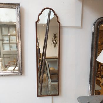 Antique arch mirror
