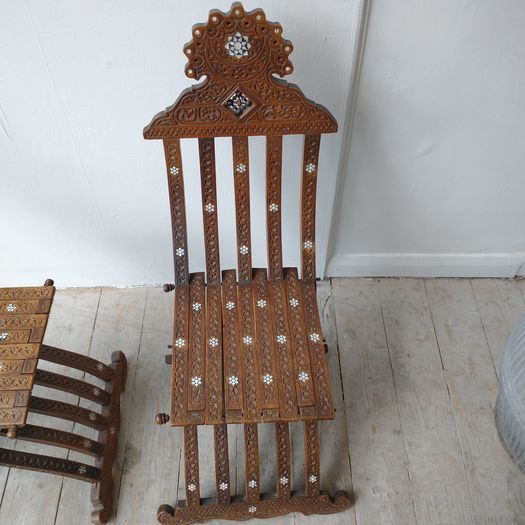 C19th Damascan chairs