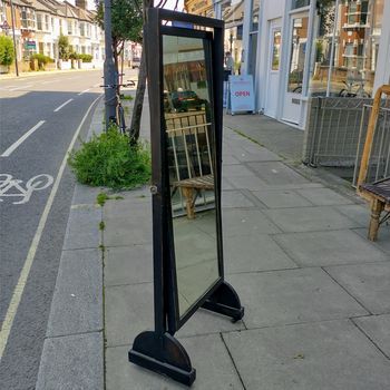 Antique tailor's mirror