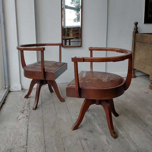 Unusual antique chairs