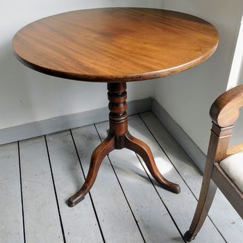 George III circular wine table