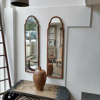 Arched pier mirror