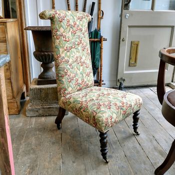 C19th Prie Dieu chair