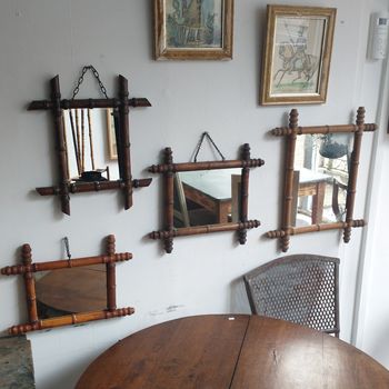 Collection 4 antique mirrors