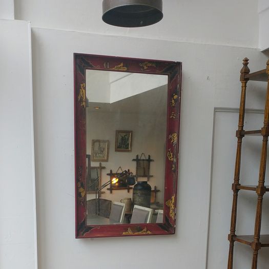 Edwardian chinoisrerie mirror