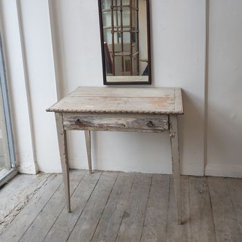 Swedish antique painted side table
