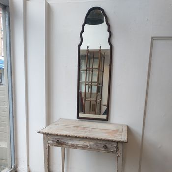 Antique arch mirror