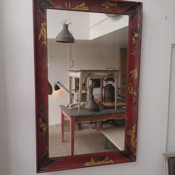 Edwardian chinoisrerie mirror