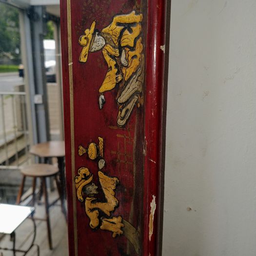 Edwardian chinoisrerie mirror