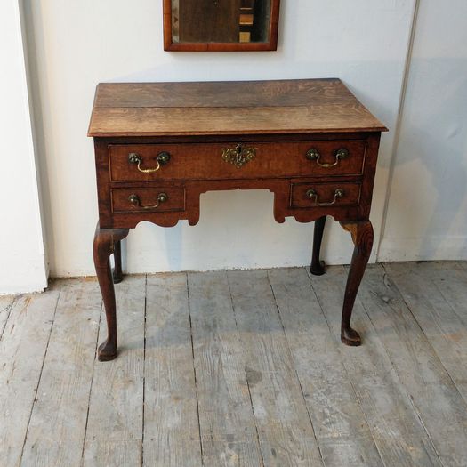George I oak lowboy