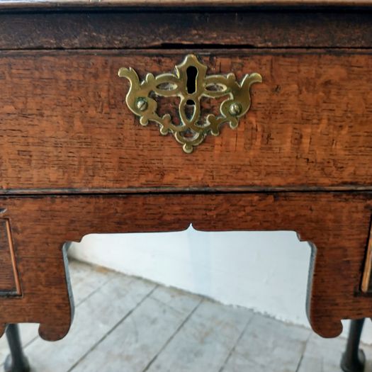 George I oak lowboy