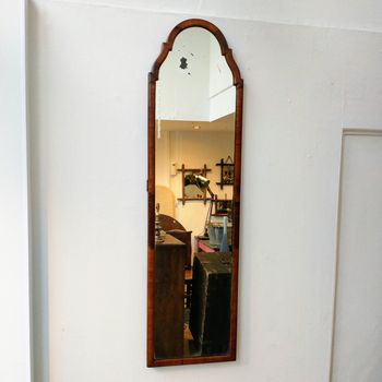 Antique arched pier mirror