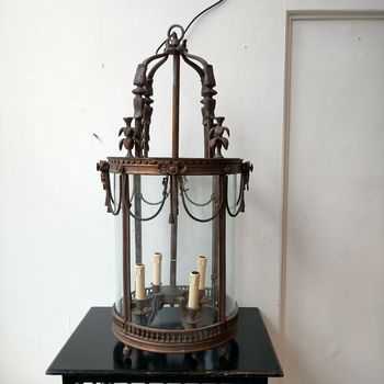 Very large bronze lantern