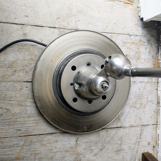 Original vintage tall Jielde floor light