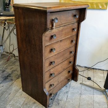 Mid century brutalist chest