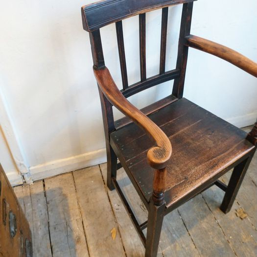 Georgian vernacular elbow chair