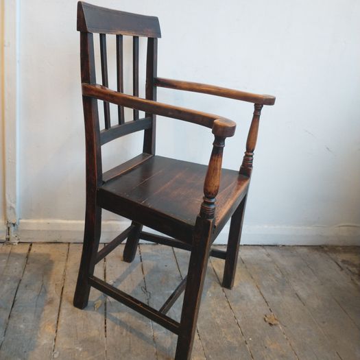 Georgian vernacular elbow chair