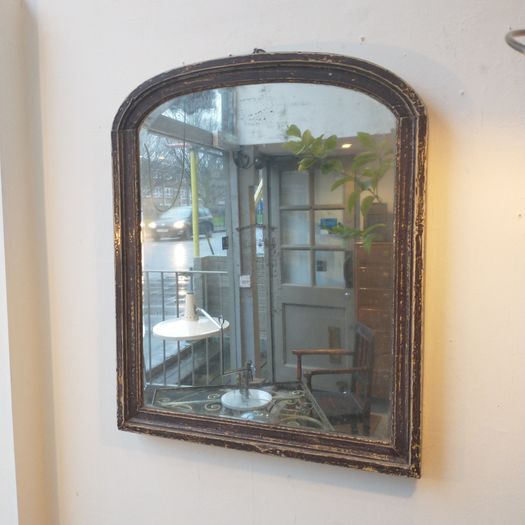 Arch antique mirror