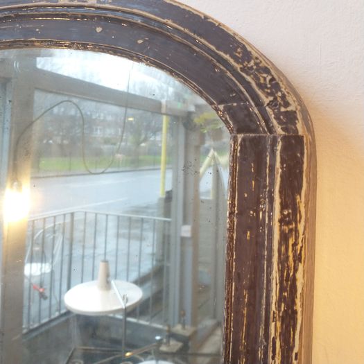 Arch antique mirror