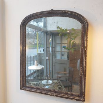 Arch antique mirror