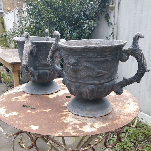 Georgian lead planters