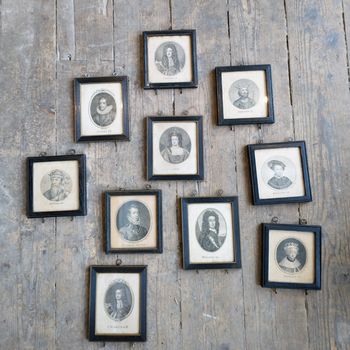 Set of ten early engravings