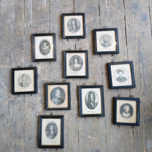 Set of ten early engravings